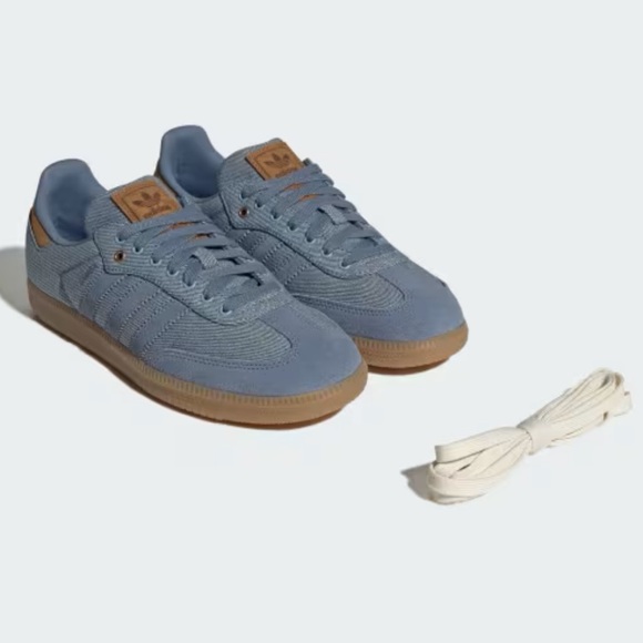 adidas Shoes - 🩵 ADIDAS SAMBA DENIM LIGHT BLUE 🩵